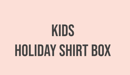 Child Holiday Box 8 Shirts